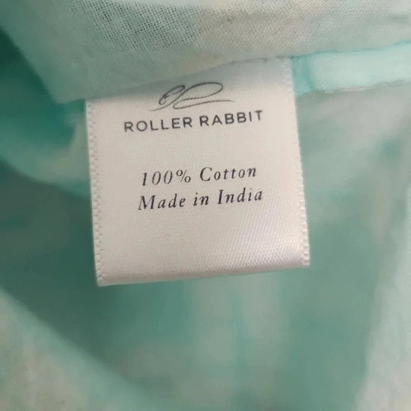Roller Rabbit Made in India Lightweight Tunic sz Small - Picture 7 of 7